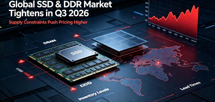 Harga SSD & DDR Global Meningkat pada S3 2026 Di Tengah Bekalan Ketat Didorong AI; GUDGA Mengekalkan Bekalan Stabil untuk Rakan Kongsi B2B Global