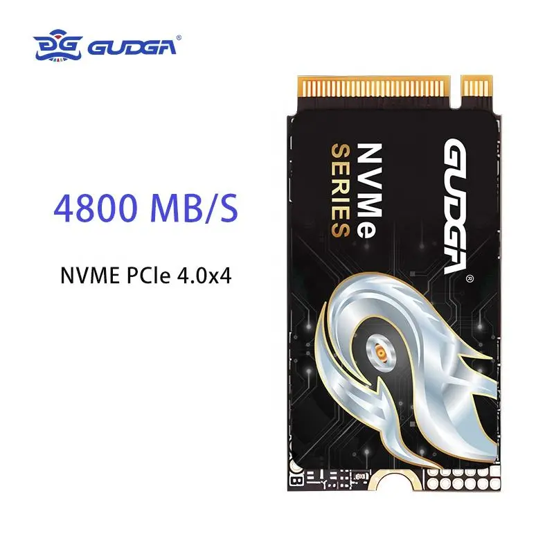 2242 Panjang PCIE Gen4 SSD 5000MB/s Kelajuan Baca